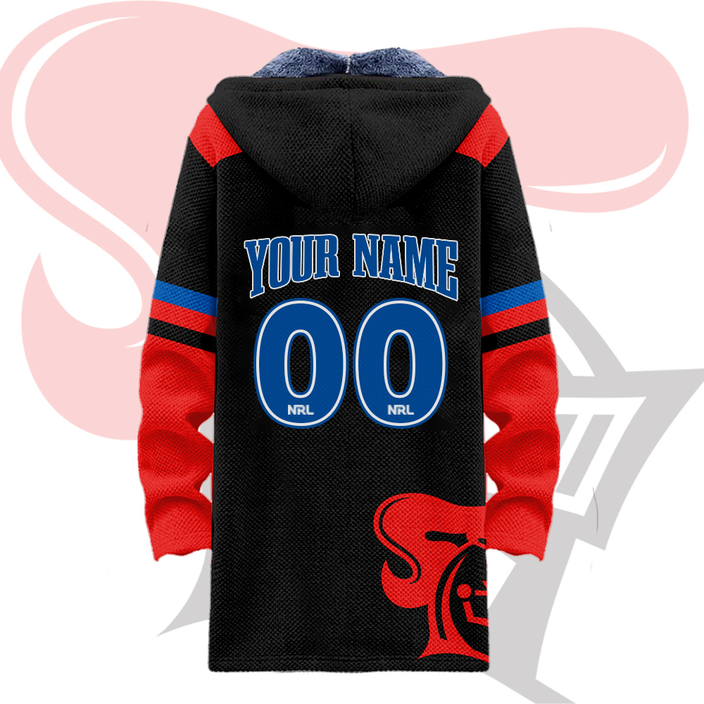 Newcastle Knights Fleece Wind Jacket NQ3 - Famjoys Newcastle Knights Fleece Wind Jacket NQ3 - Famjoys