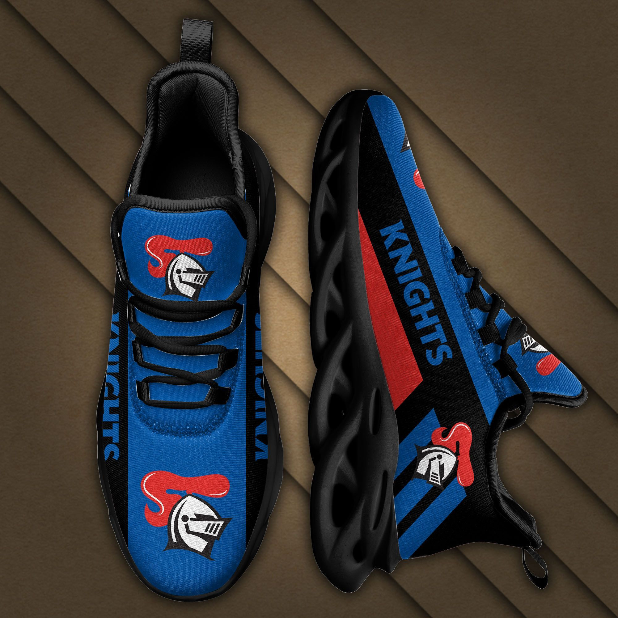 Newcastle Knights Max Soul Sneakers Shoes - Famjoys Newcastle Knights Max Soul Sneakers Shoes - Famjoys