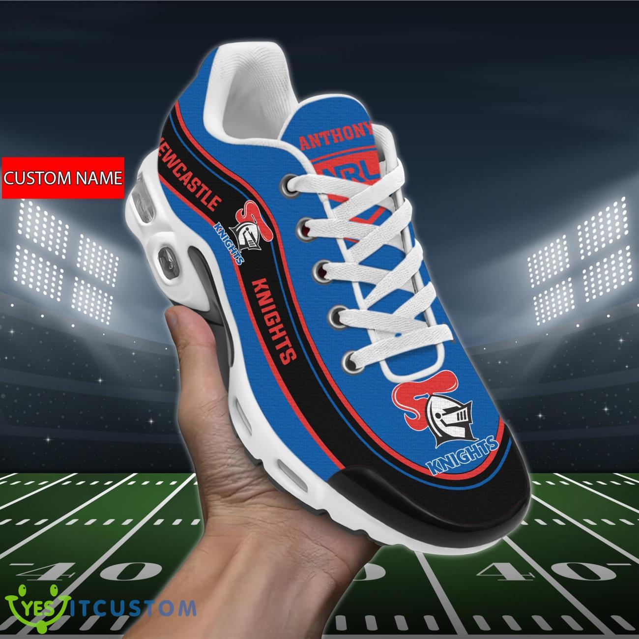 Newcastle Knights Personalized Name Air Cushion Sports Shoes Sneaker KLTNS220385