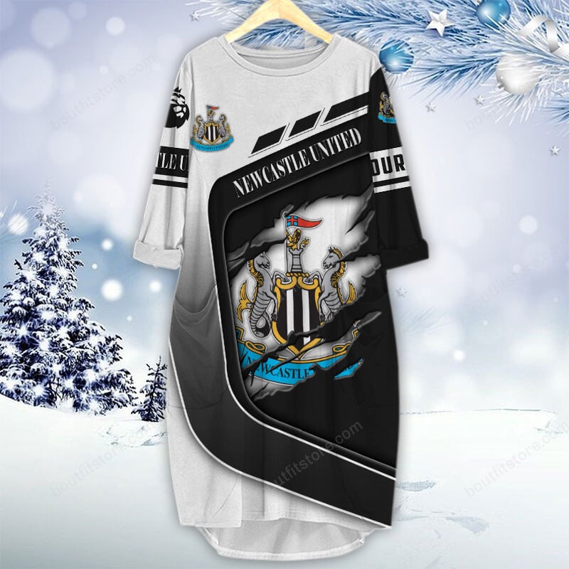 Newcastle United FC All Over Print Caftan - Famjoys Newcastle United FC All Over Print Caftan - Famjoys