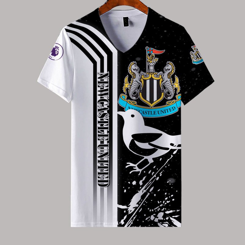 Newcastle United FC Baseball Jersey - Famjoys Newcastle United FC Baseball Jersey - Famjoys