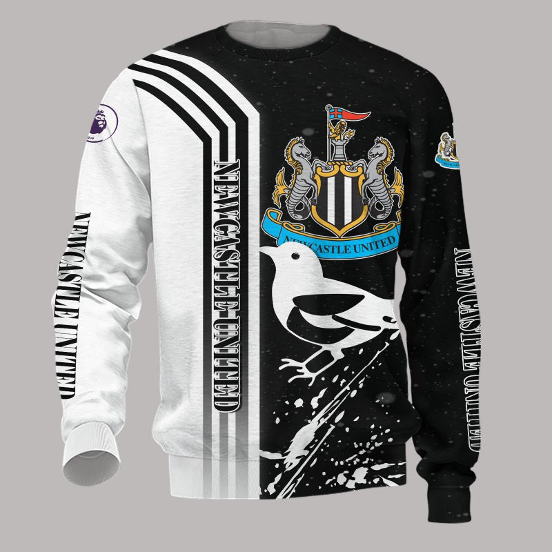 Newcastle United FC Baseball Jersey - Famjoys Newcastle United FC Baseball Jersey - Famjoys