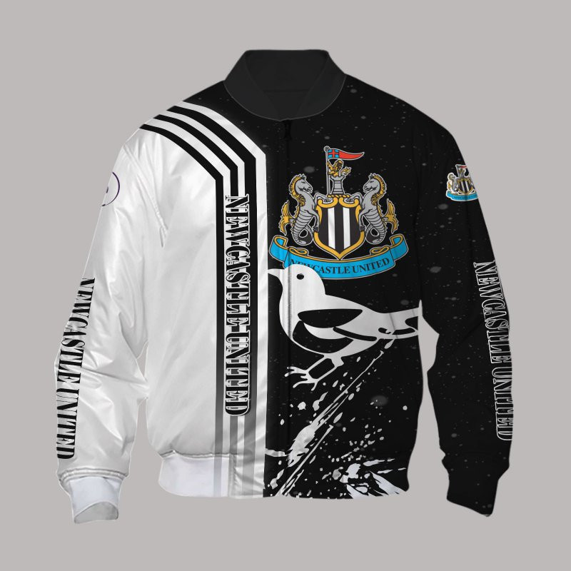 Newcastle United FC Baseball Jersey - Famjoys Newcastle United FC Baseball Jersey - Famjoys