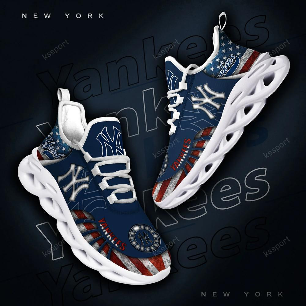 Newyork Yankees Max Soul Clunky Shoes - Famjoys Newyork Yankees Max Soul Clunky Shoes - Famjoys