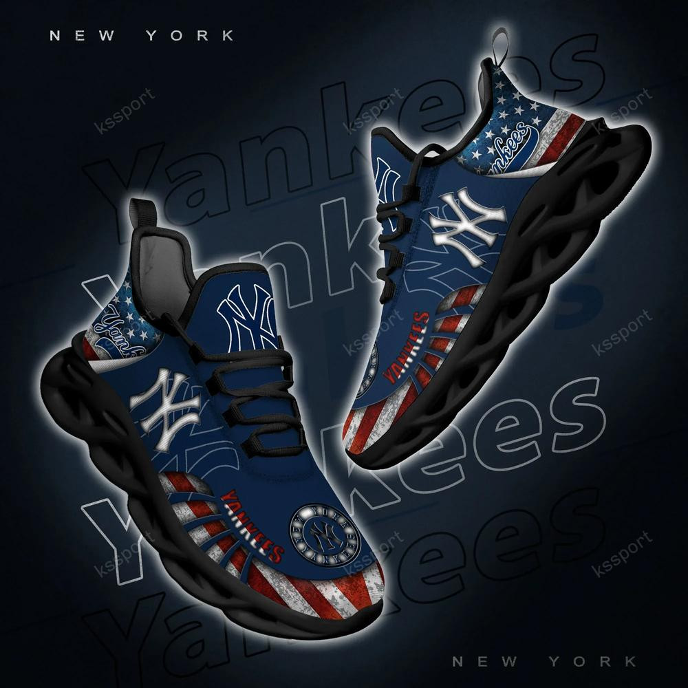 Newyork Yankees Max Soul Clunky Shoes - Famjoys Newyork Yankees Max Soul Clunky Shoes - Famjoys