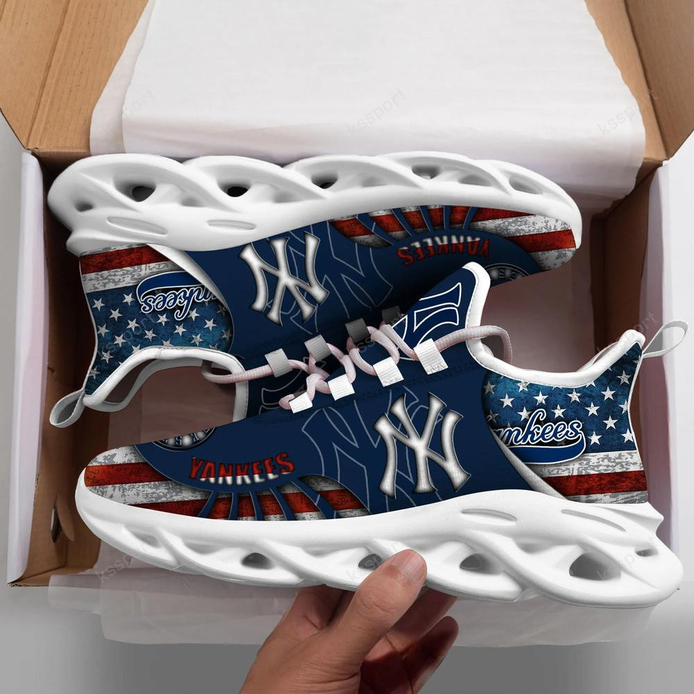 Newyork Yankees Max Soul Clunky Shoes - Famjoys Newyork Yankees Max Soul Clunky Shoes - Famjoys