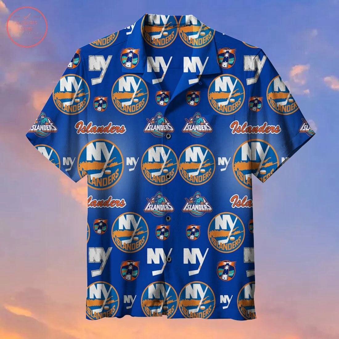 Nhl New York Islanders Hawaiian Shirt - Famjoys Nhl New York Islanders Hawaiian Shirt - Famjoys