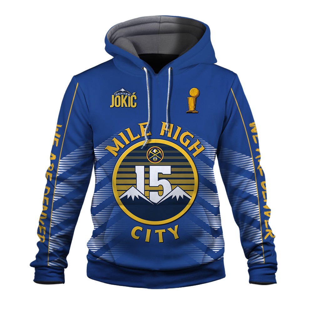 Nikola Jokic 15 NBA Denver Nuggets We Are Denver 5280 Relentless Unisex 3D Hoodie - Famjoys Nikola Jokic 15 NBA Denver Nuggets We Are Denver 5280 Relentless Unisex 3D Hoodie - Famjoys