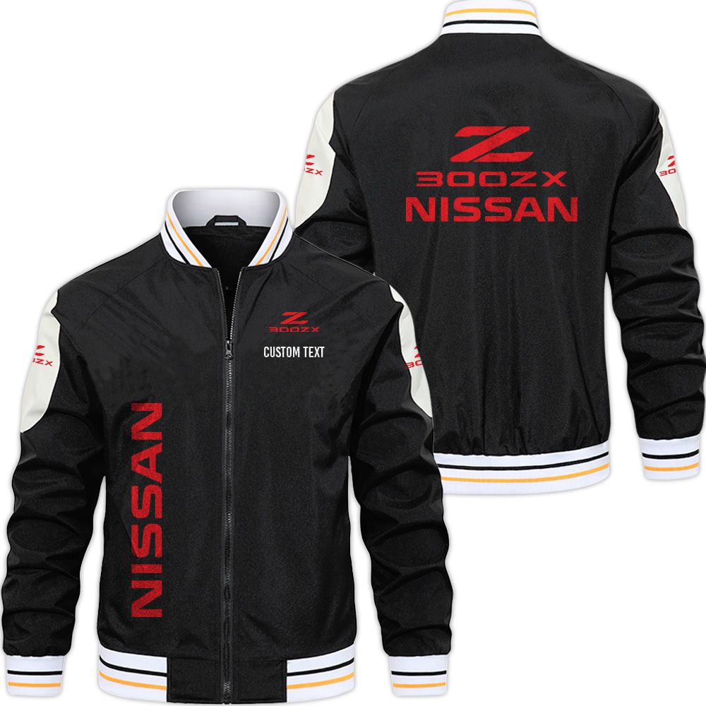 Nissan 300zx Varsity Jacket, Zipper Jackets Customize Name 