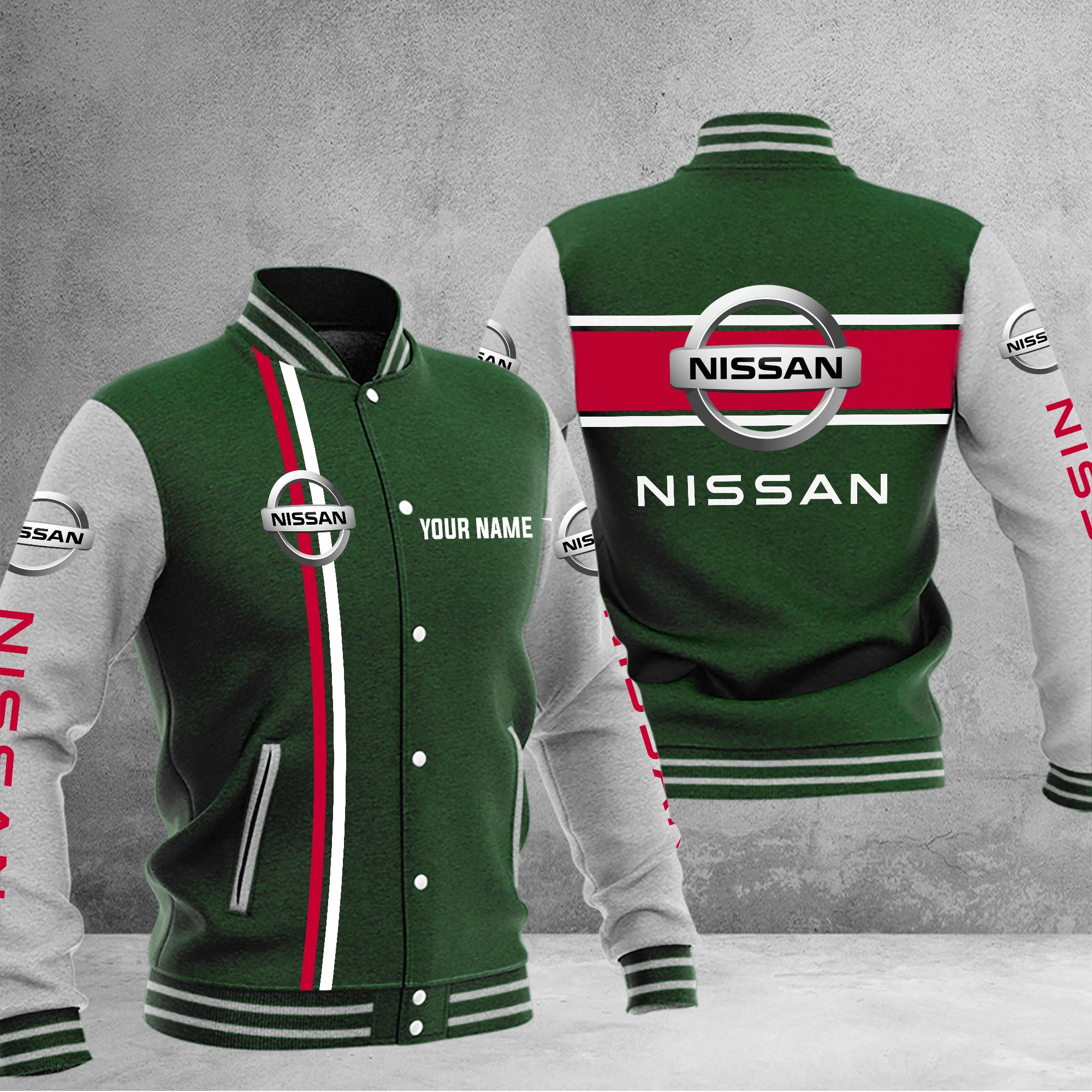 Nissan Baseball Jacket - Famjoys Nissan Baseball Jacket - Famjoys