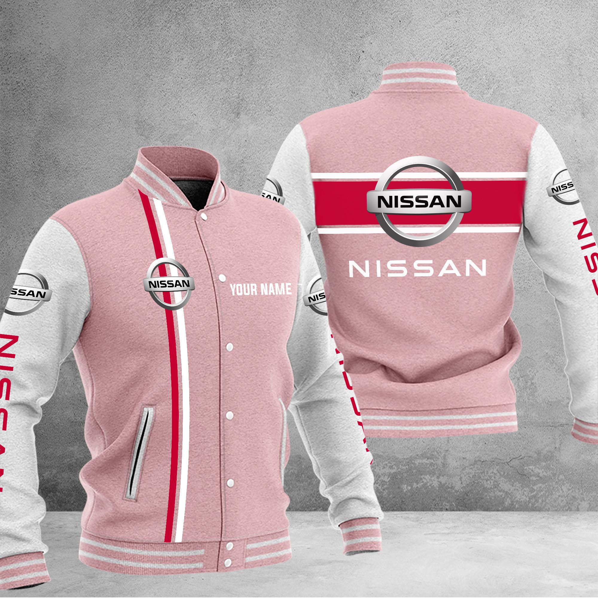 Nissan Baseball Jacket - Famjoys Nissan Baseball Jacket - Famjoys
