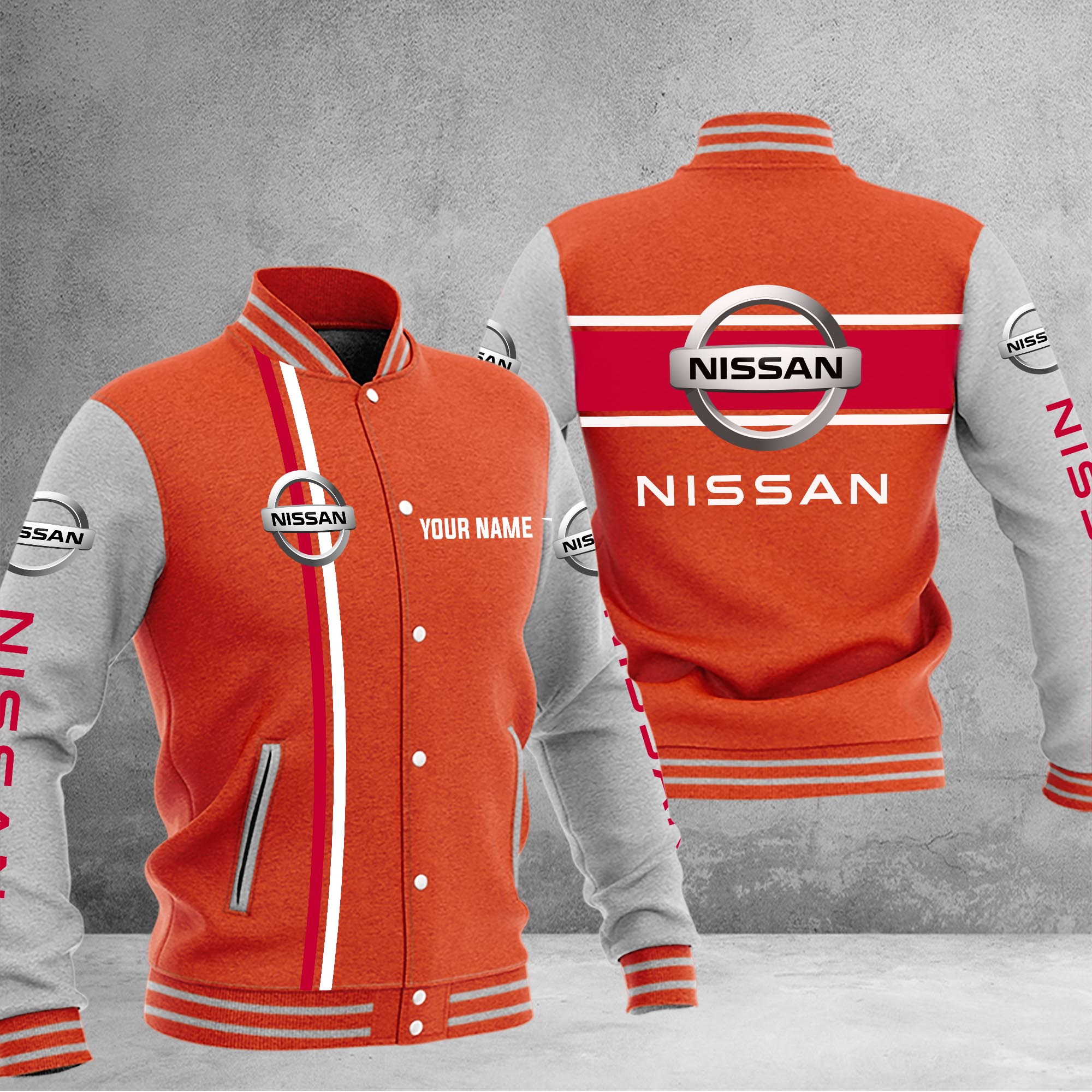 Nissan Baseball Jacket - Famjoys Nissan Baseball Jacket - Famjoys