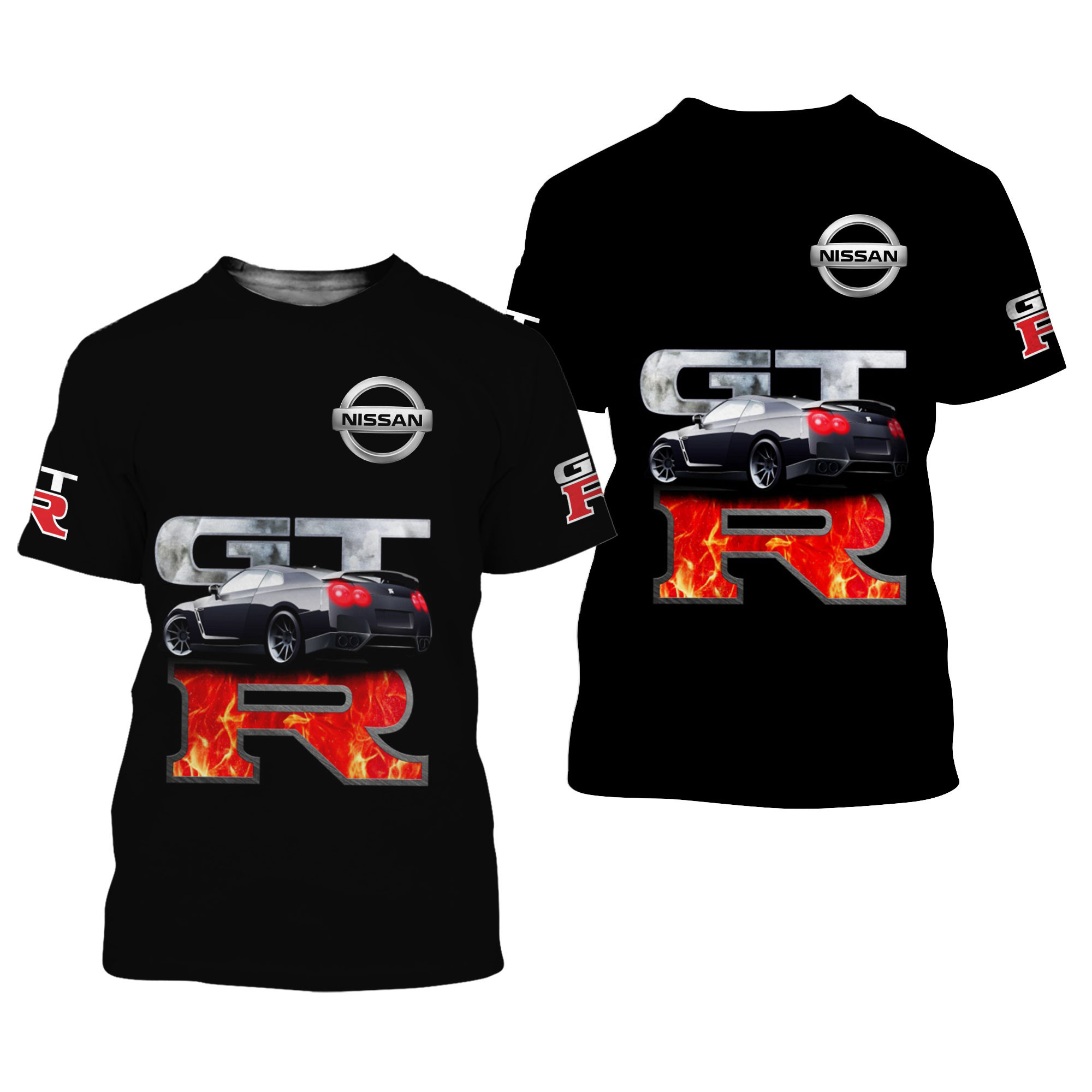 Nissan Gtr Classic 3D Over Printed - Famjoys Nissan Gtr Classic 3D Over Printed - Famjoys