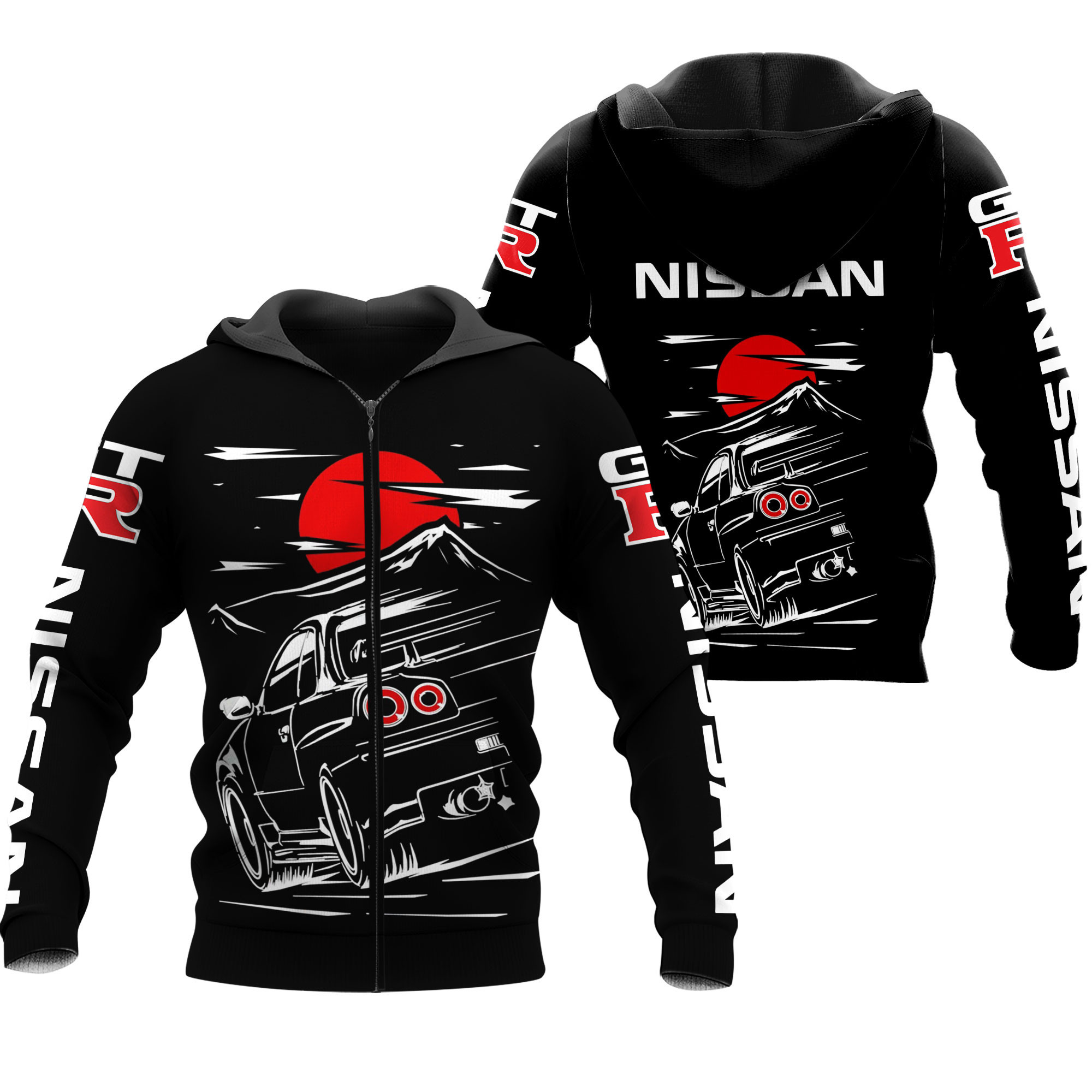 Nissan Gtr Skyline 34 - Haruna Graphic 3D Shirt - Famjoys Nissan Gtr Skyline 34 - Haruna Graphic 3D Shirt - Famjoys