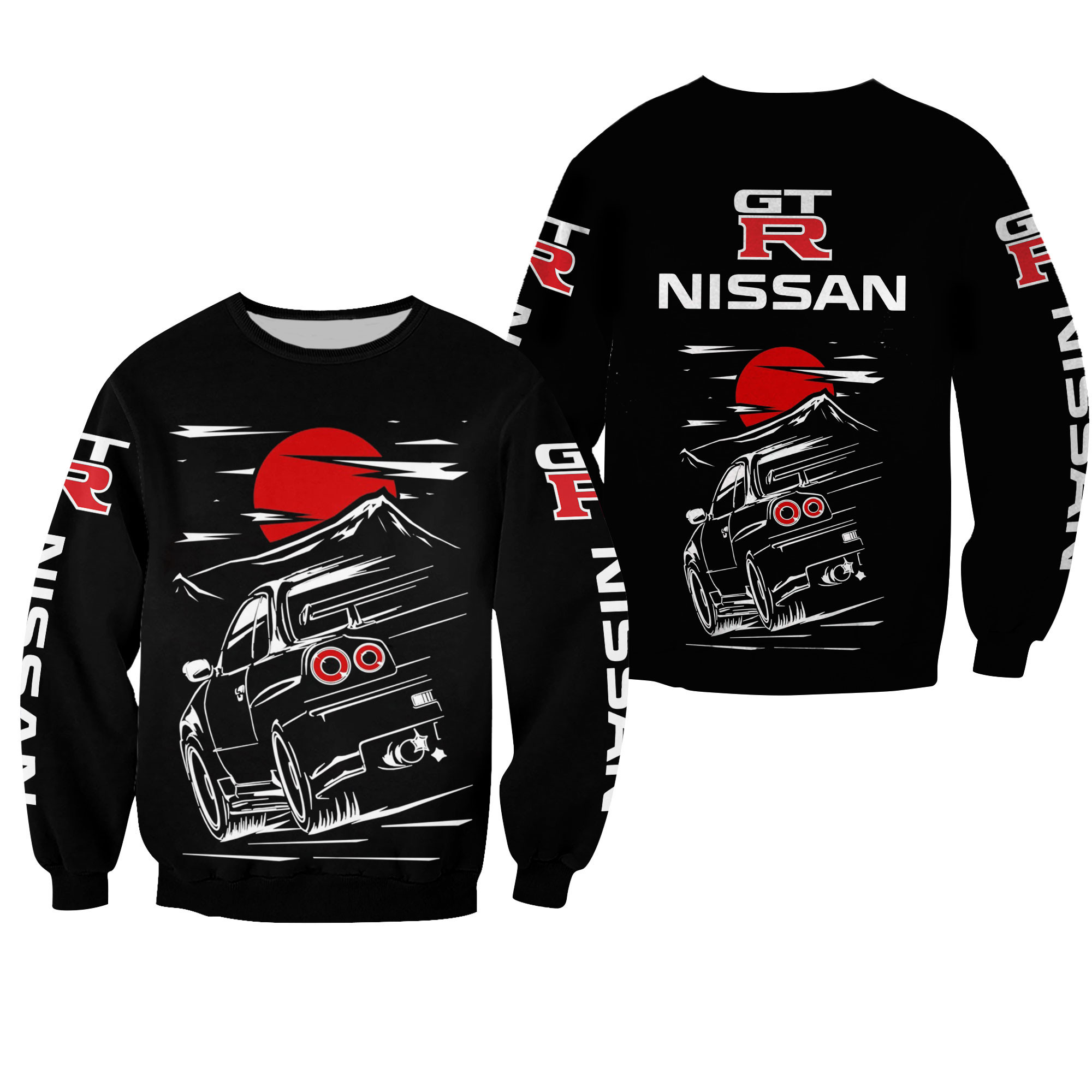 Nissan Gtr Skyline 34 - Haruna Graphic 3D Shirt - Famjoys Nissan Gtr Skyline 34 - Haruna Graphic 3D Shirt - Famjoys
