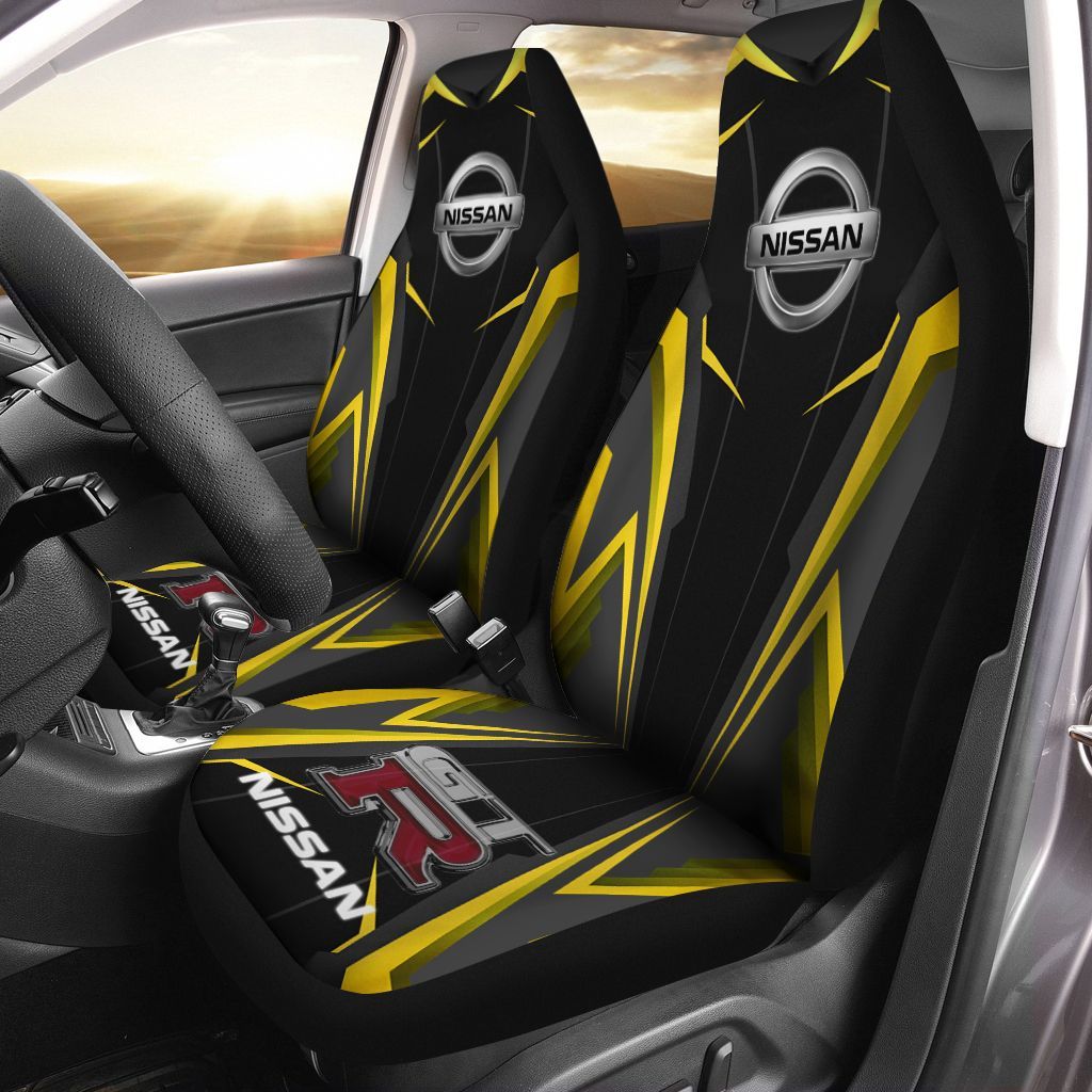 Nissan Nqp-Ht Car Seat Cover (Set Of 2) Ver 1 (Yellow)