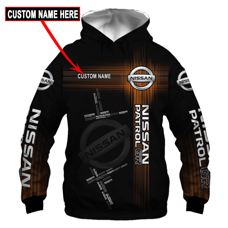 Nissan Patrol Tshirt, sweatshirt, Polo, Hawaiian, Hoodie 3D Apparel Full Printing Custom Name 