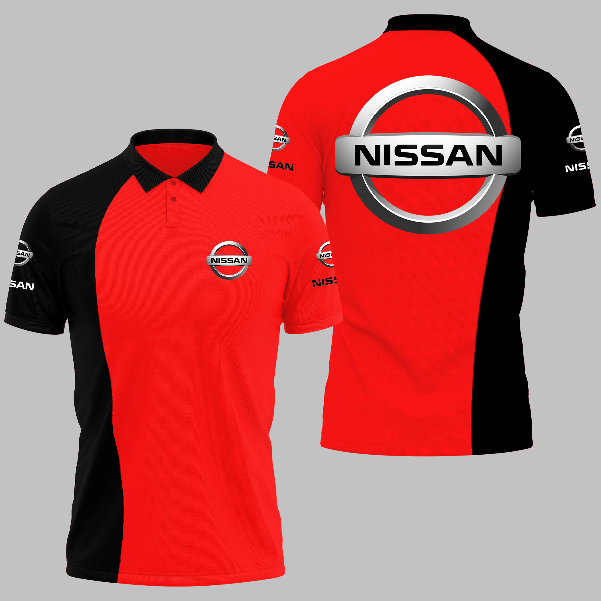 Nissan Polo Shirt Ver 2 - Famjoys Nissan Polo Shirt Ver 2 - Famjoys
