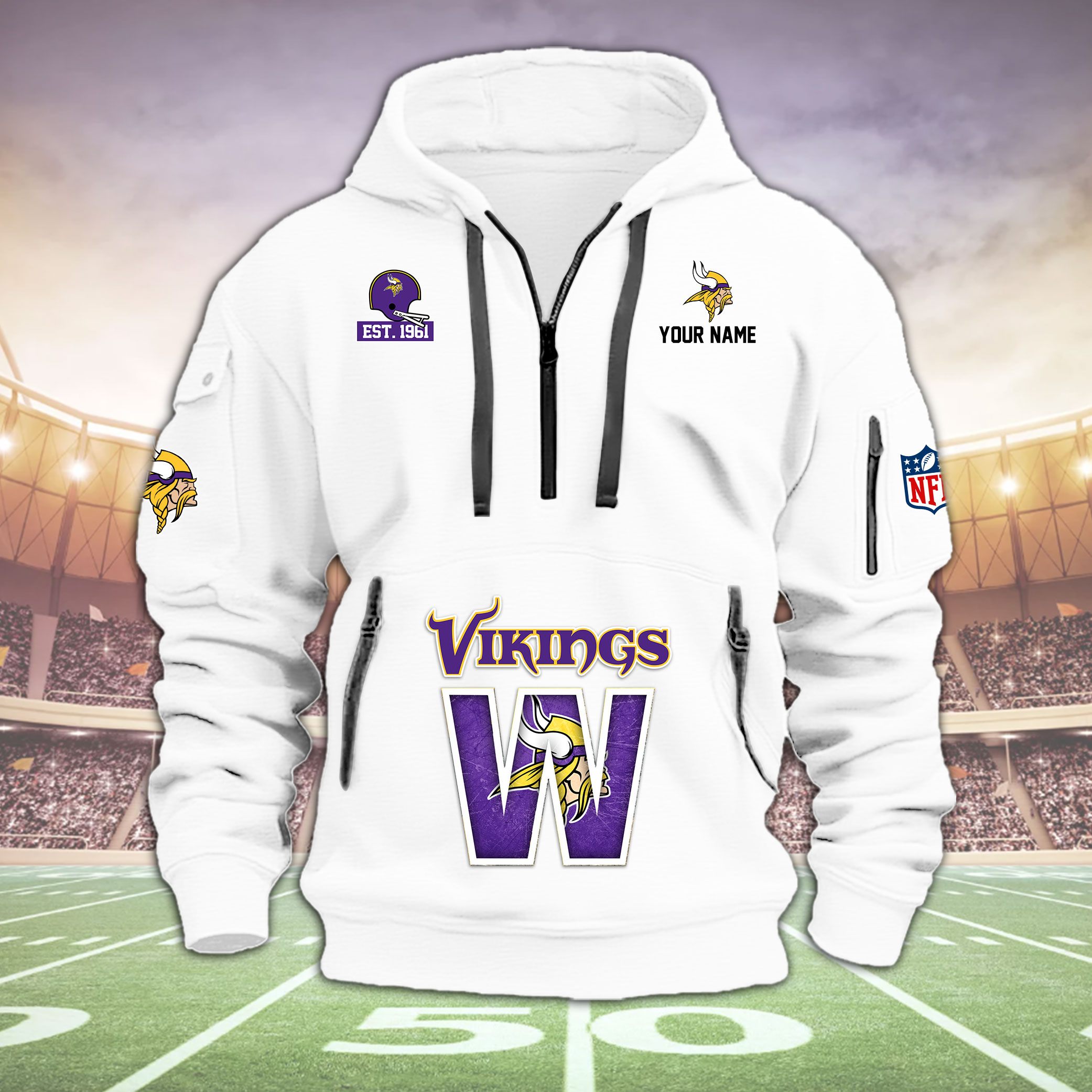 NKMNVM12315Vik Heavy Hoodie - Famjoys NKMNVM12315Vik Heavy Hoodie - Famjoys