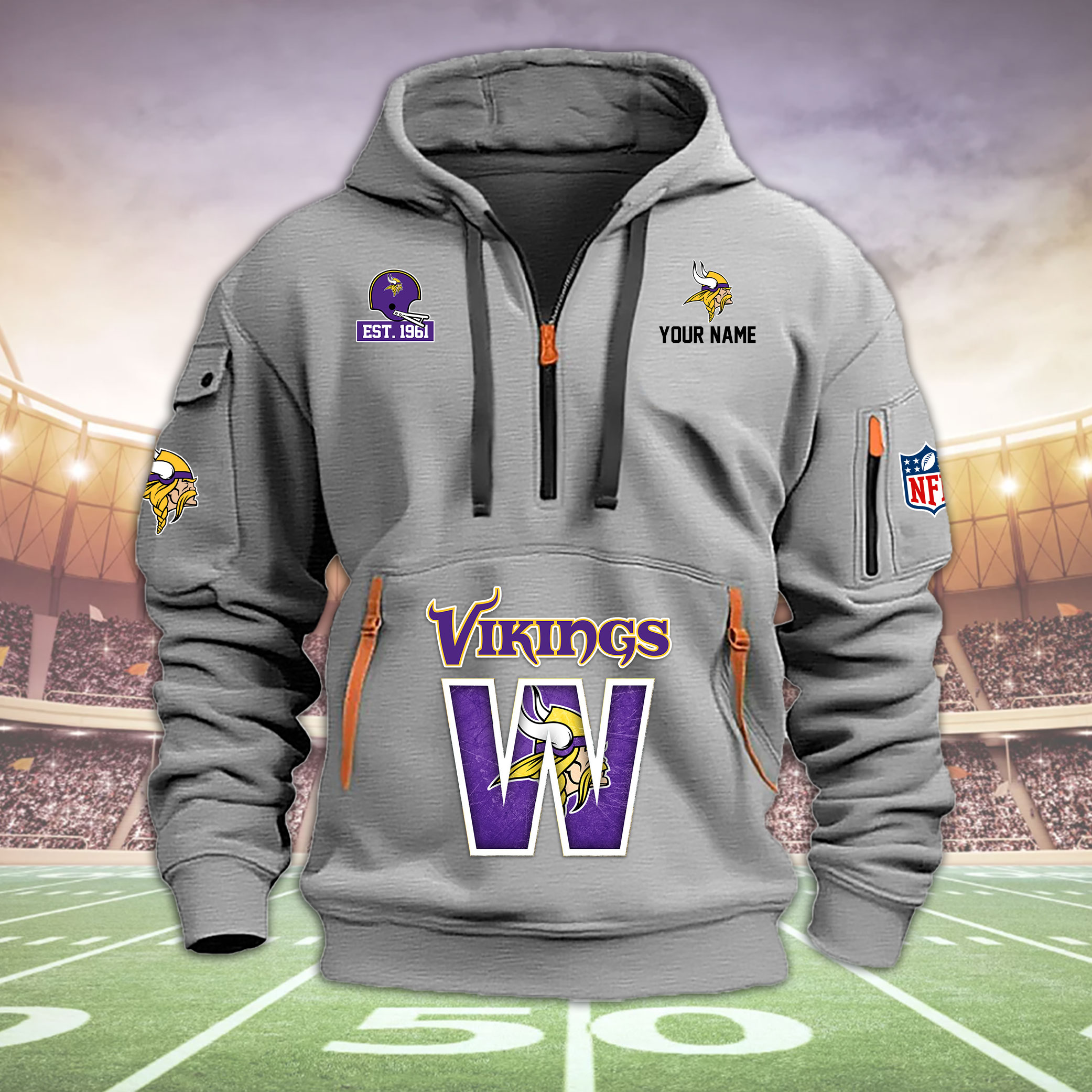 NKMNVM12315Vik Heavy Hoodie - Famjoys NKMNVM12315Vik Heavy Hoodie - Famjoys