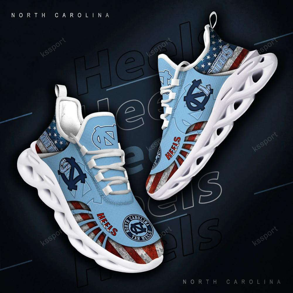 North Carolina Tar Heels Max Soul Clunky Shoes - Famjoys North Carolina Tar Heels Max Soul Clunky Shoes - Famjoys