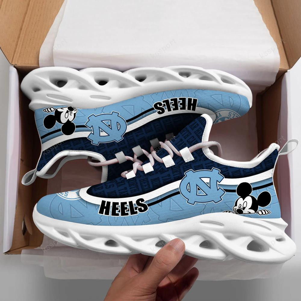 North Carolina Tar Heels Max Soul Clunky Sneakers - Famjoys North Carolina Tar Heels Max Soul Clunky Sneakers - Famjoys