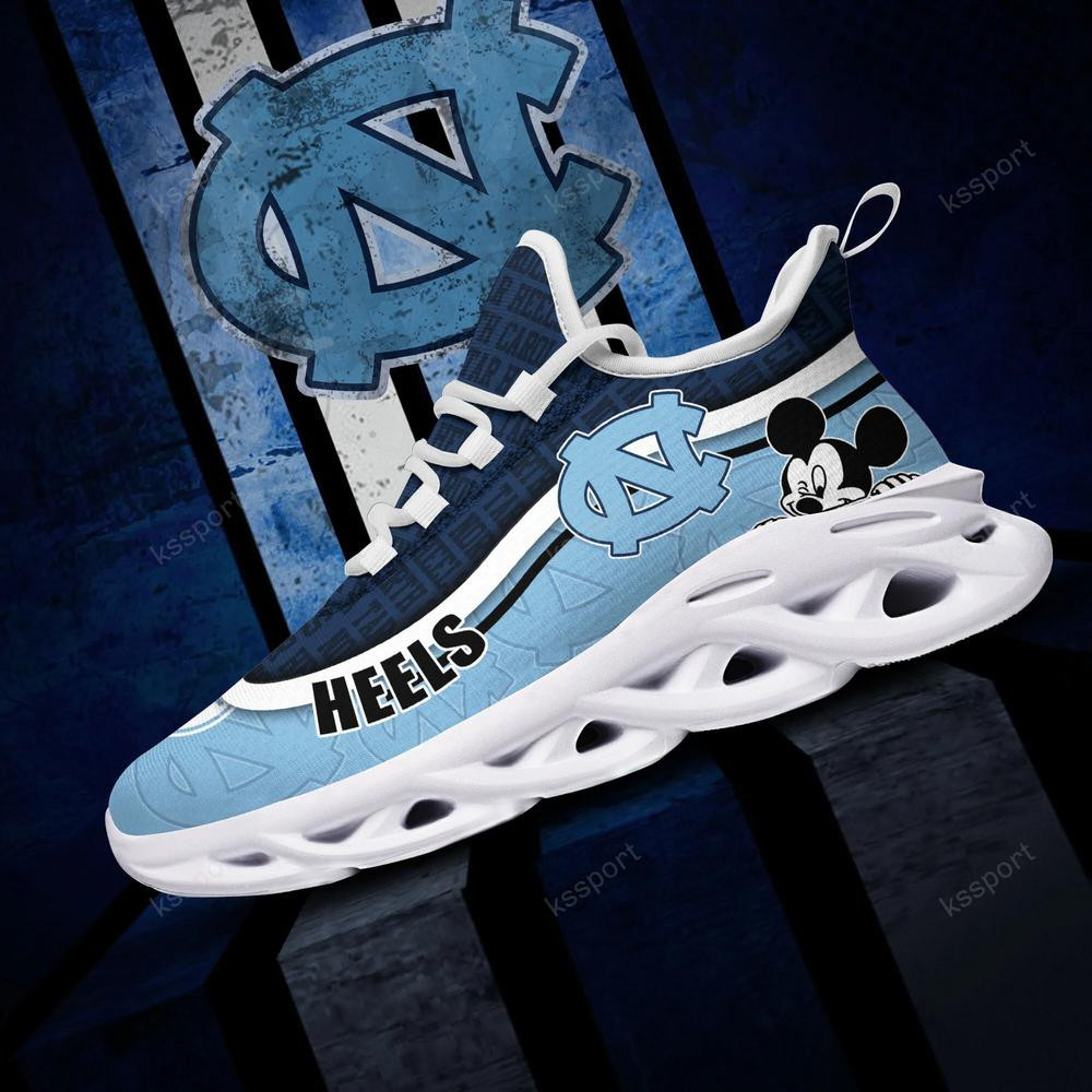 North Carolina Tar Heels Max Soul Clunky Sneakers - Famjoys North Carolina Tar Heels Max Soul Clunky Sneakers - Famjoys