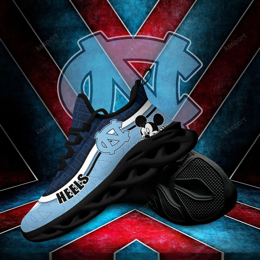 North Carolina Tar Heels Max Soul Clunky Sneakers - Famjoys North Carolina Tar Heels Max Soul Clunky Sneakers - Famjoys