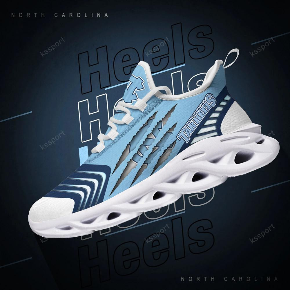 North Carolina Tar Heels Max Soul Sneakers Chunky - Famjoys North Carolina Tar Heels Max Soul Sneakers Chunky - Famjoys