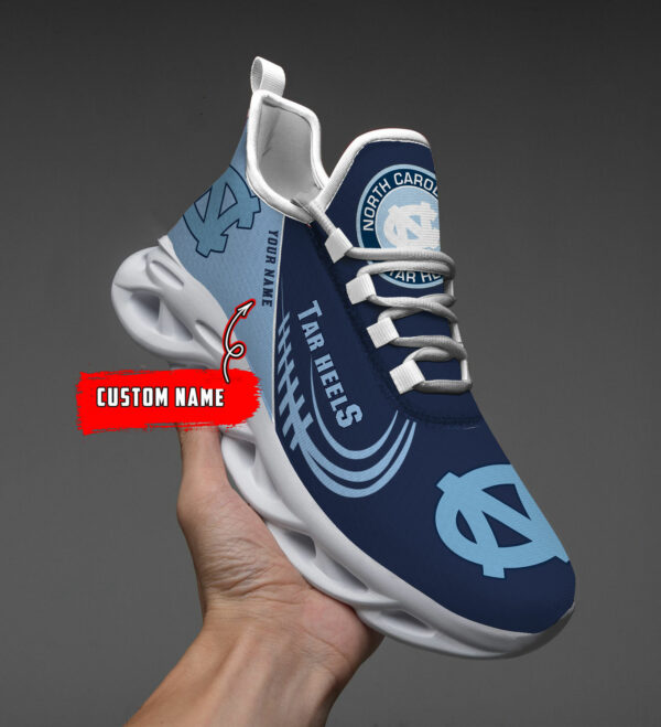 North Carolina Tar Heels PERSONALIZED MAX SOUL SHOES T1 - Famjoys North Carolina Tar Heels PERSONALIZED MAX SOUL SHOES T1 - Famjoys
