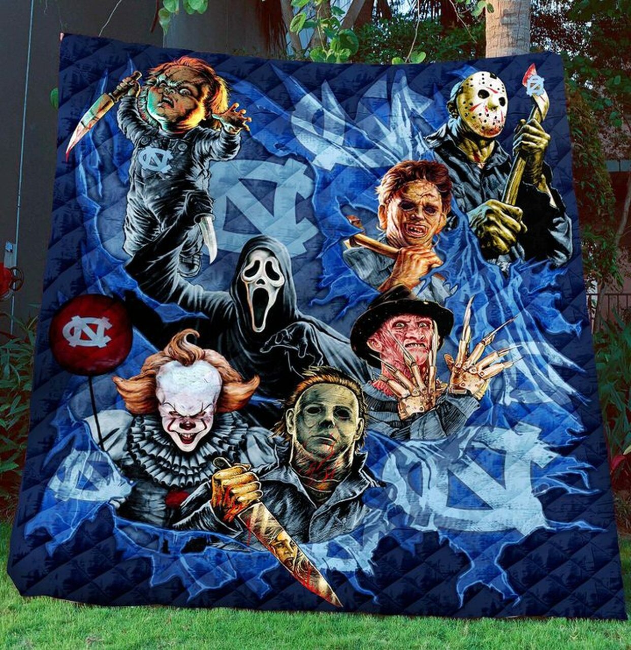 North Carolina Tar Heels Quilt Blanket #173 - Famjoys North Carolina Tar Heels Quilt Blanket #173 - Famjoys