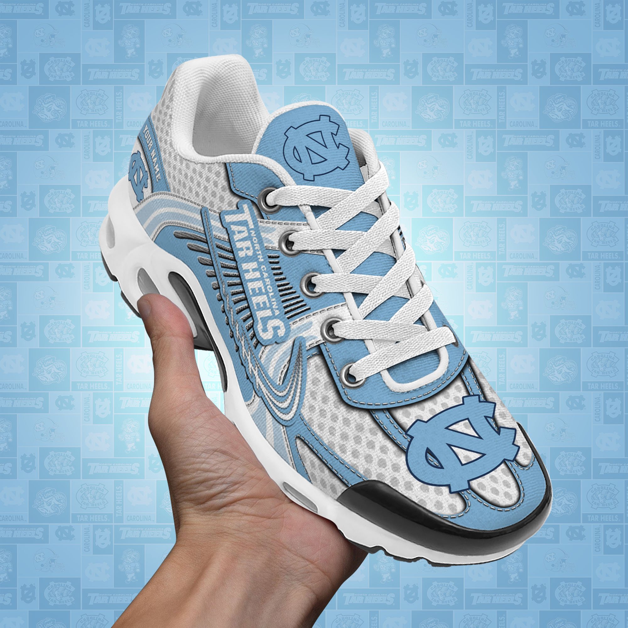 North Carolina Tar Heels TN Shoes Custom Your Name, Sport Shoes, Gifts For Fans, Sport Gifts For Him ETRG-62360 - Famjoys North Carolina Tar Heels TN Shoes Custom Your Name, Sport Shoes, Gifts For Fans, Sport Gifts For Him ETRG-62360 - Famjoys