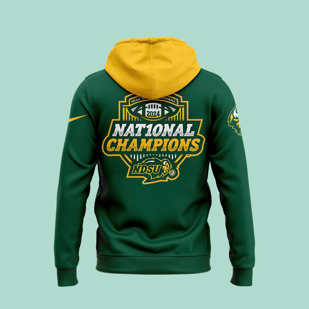 North Dakota State Bison football FCS National Champions Hoodie - Famjoys North Dakota State Bison football FCS National Champions Hoodie - Famjoys