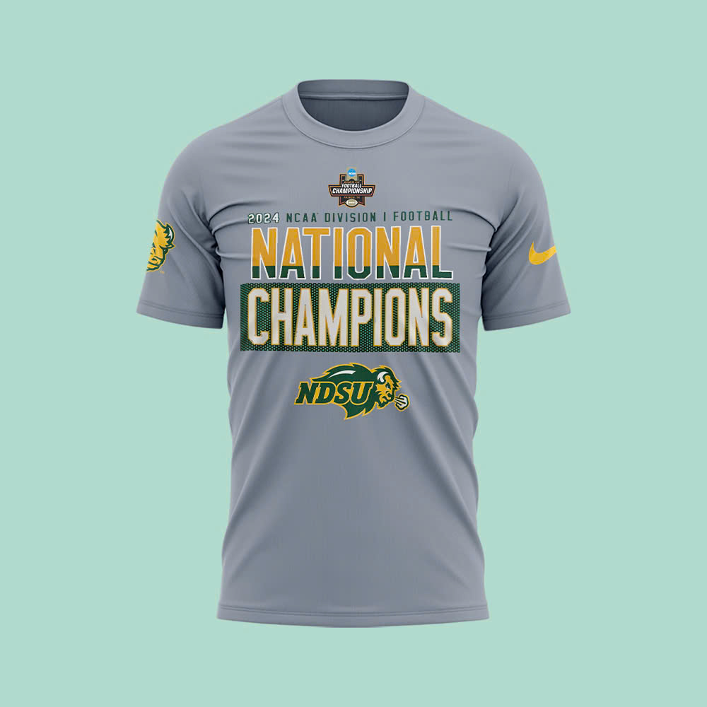 North Dakota State Bison football FCS National Champions Tshirt - Famjoys North Dakota State Bison football FCS National Champions Tshirt - Famjoys