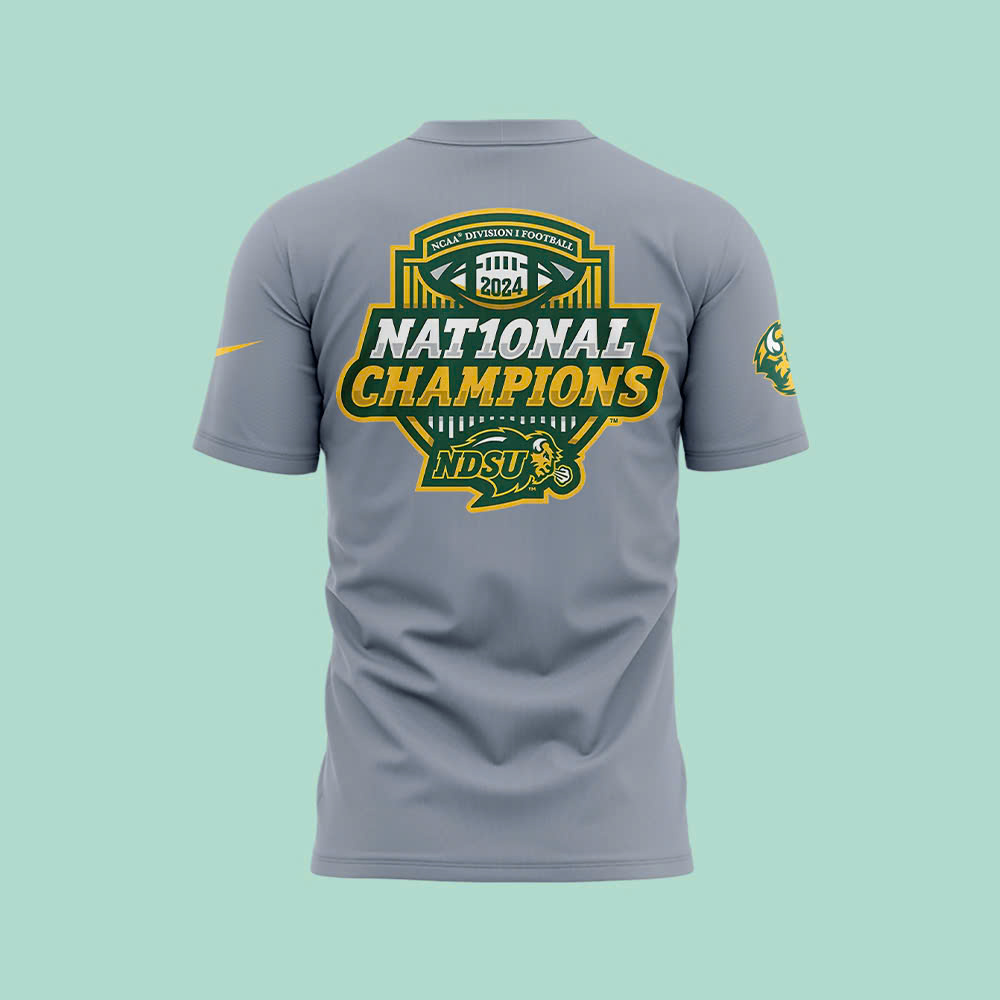 North Dakota State Bison football FCS National Champions Tshirt - Famjoys North Dakota State Bison football FCS National Champions Tshirt - Famjoys