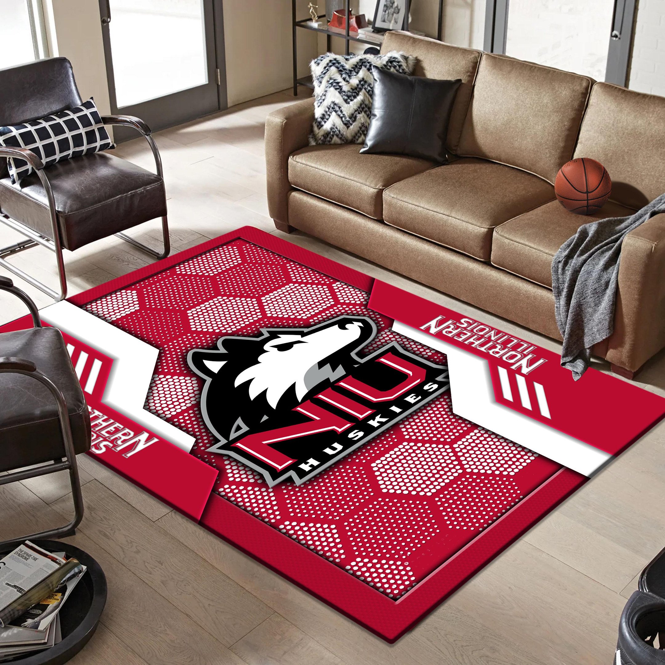 Northern Illinois Huskies Area Rugs 3774 - Famjoys Northern Illinois Huskies Area Rugs 3774 - Famjoys