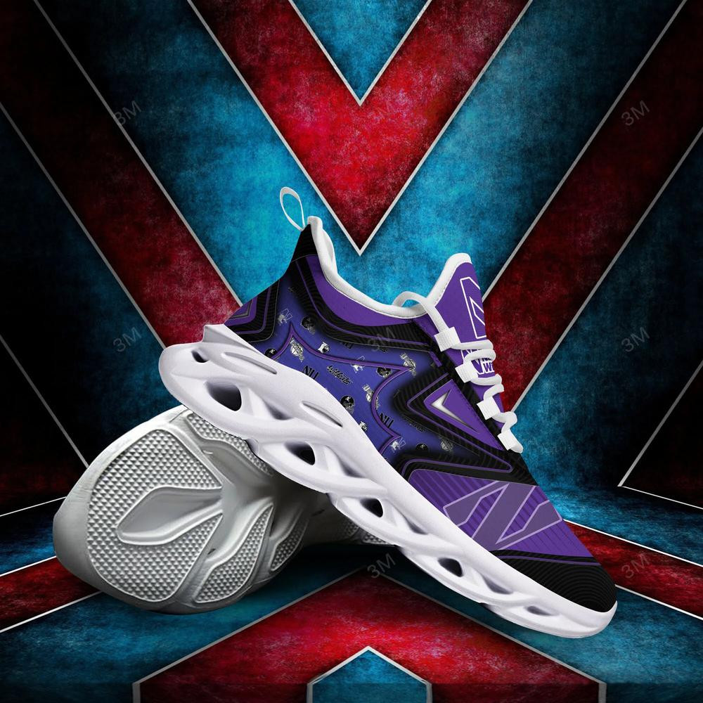 Northwestern Wildcats Max Soul Clunky Shoes - Famjoys Northwestern Wildcats Max Soul Clunky Shoes - Famjoys