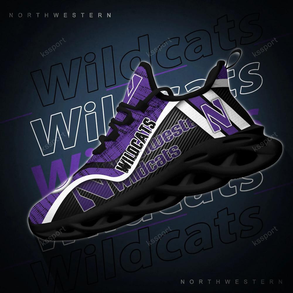 Northwestern Wildcats Personalized Max Soul Shoes 2022 - Famjoys Northwestern Wildcats Personalized Max Soul Shoes 2022 - Famjoys