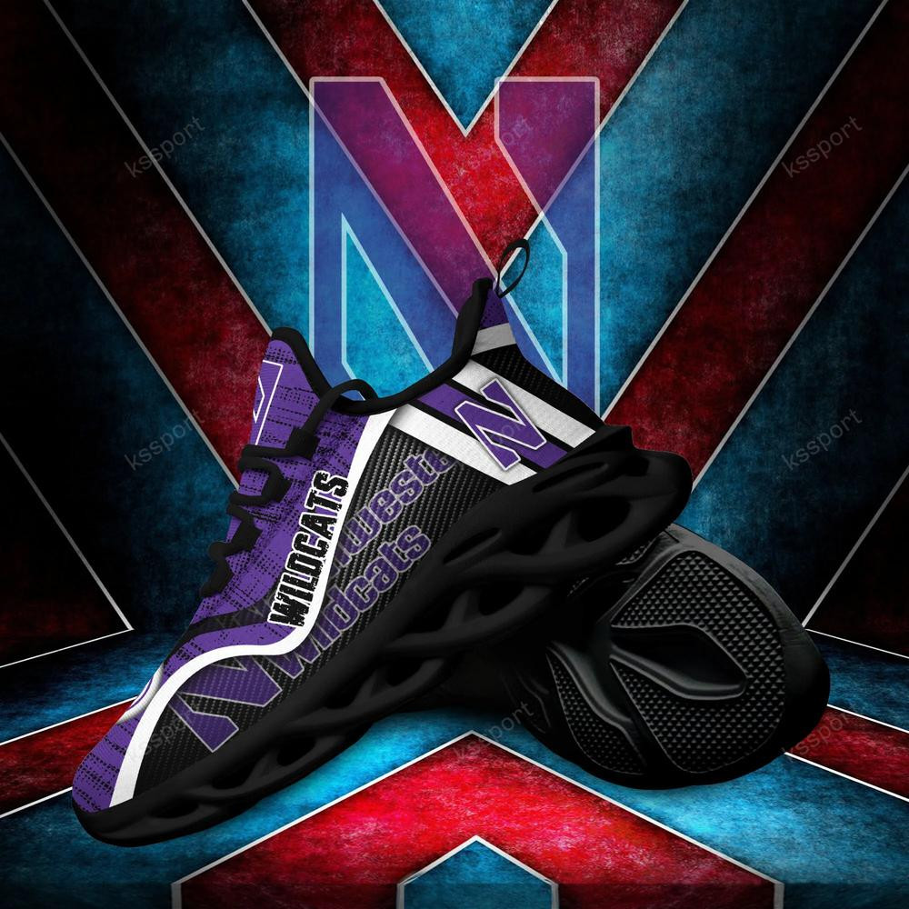 Northwestern Wildcats Personalized Max Soul Shoes 2022 - Famjoys Northwestern Wildcats Personalized Max Soul Shoes 2022 - Famjoys
