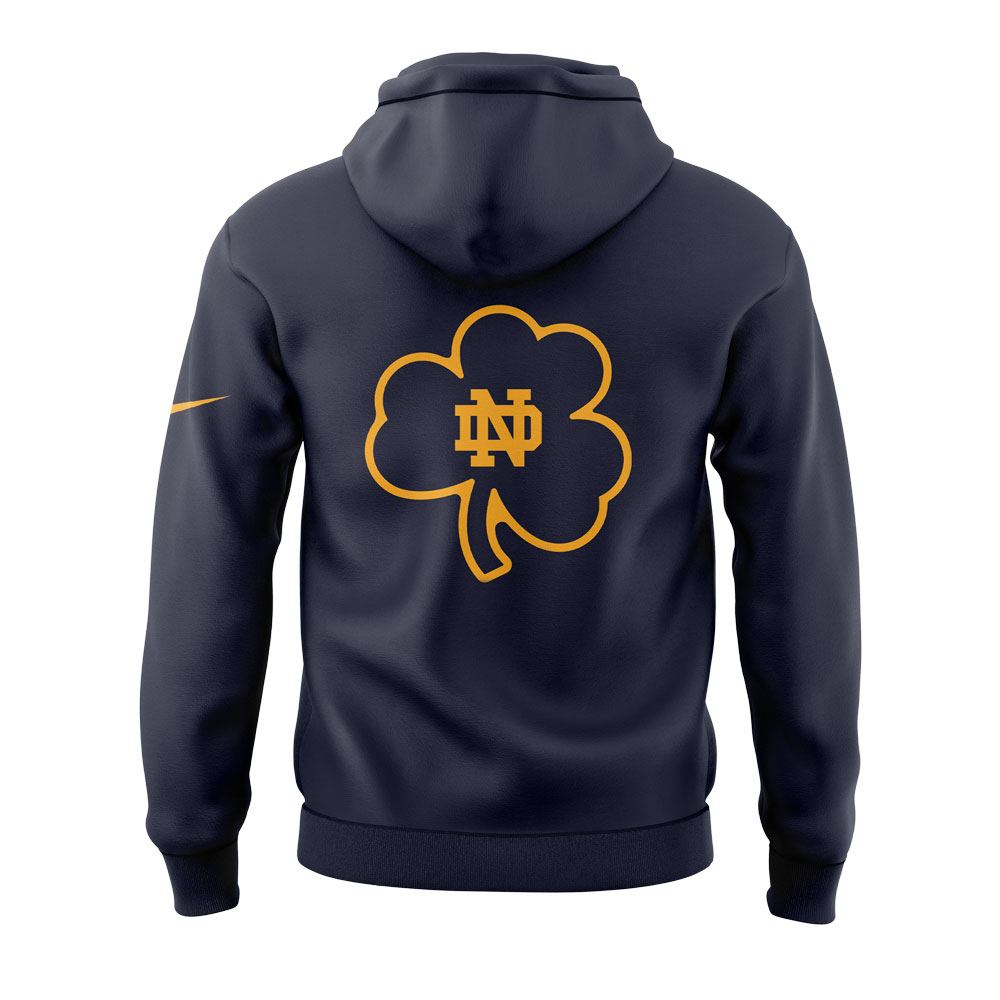 Notre Dame Coach Marcus Freeman CLOVER Hoodie Set - Famjoys Notre Dame Coach Marcus Freeman CLOVER Hoodie Set - Famjoys