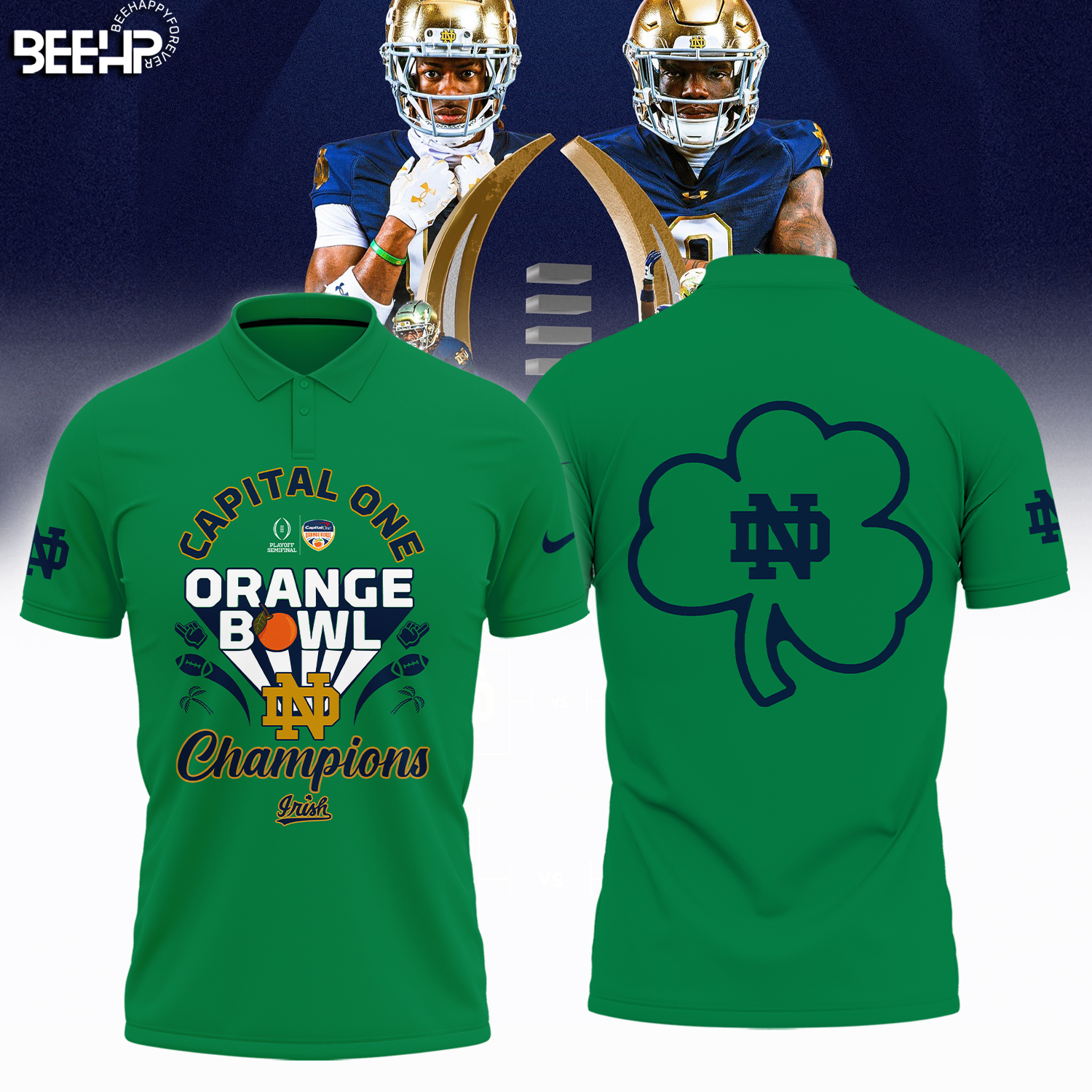 Notre Dame Fighting Irish 2025 Orange Bowl Champions Shirt - Famjoys Notre Dame Fighting Irish 2025 Orange Bowl Champions Shirt - Famjoys