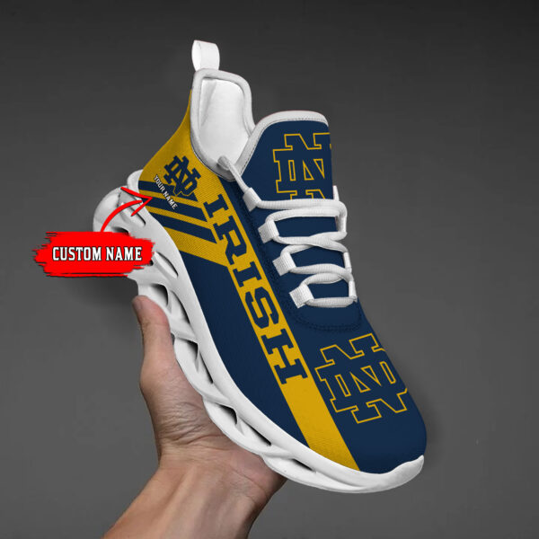 Notre Dame Fighting Irish Custom Name PERSONALIZED MAX SOUL SHOES DS004 - Famjoys Notre Dame Fighting Irish Custom Name PERSONALIZED MAX SOUL SHOES DS004 - Famjoys