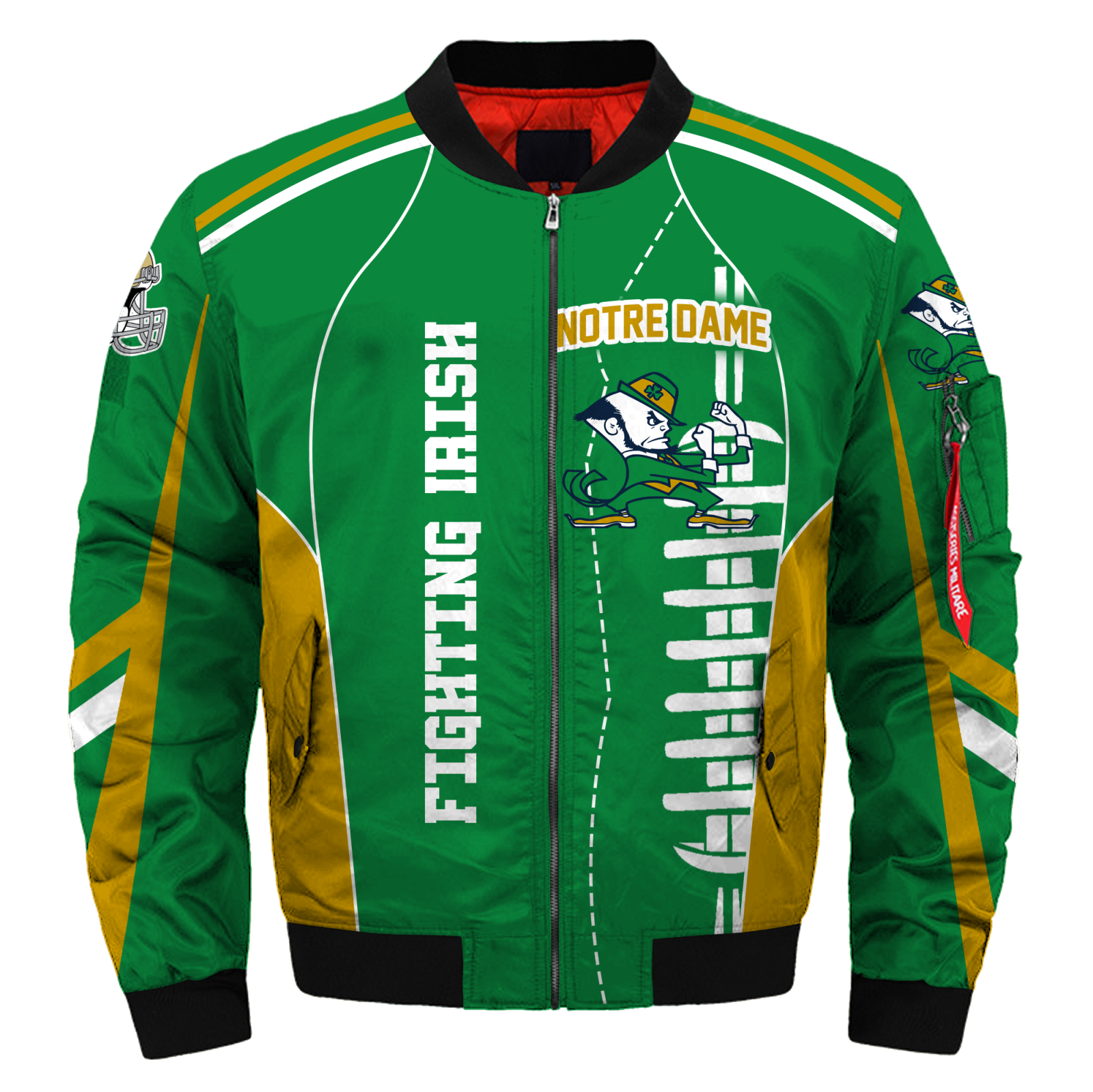 Notre Dame Fighting Irish Jacket - Famjoys Notre Dame Fighting Irish Jacket - Famjoys