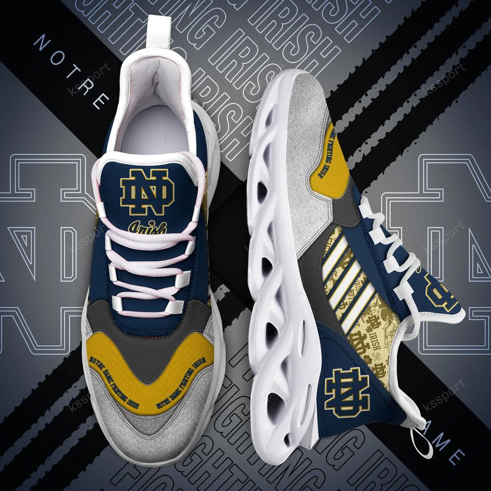 Notre Dame Fighting Irish Max Soul Clunky, Running Sneakers - Famjoys Notre Dame Fighting Irish Max Soul Clunky, Running Sneakers - Famjoys
