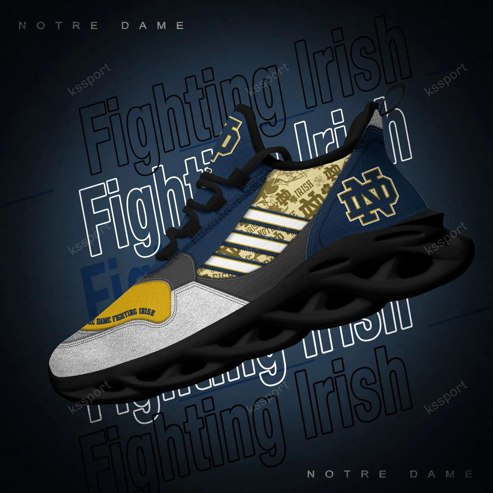 Notre Dame Fighting Irish Max Soul Clunky, Running Sneakers - Famjoys Notre Dame Fighting Irish Max Soul Clunky, Running Sneakers - Famjoys