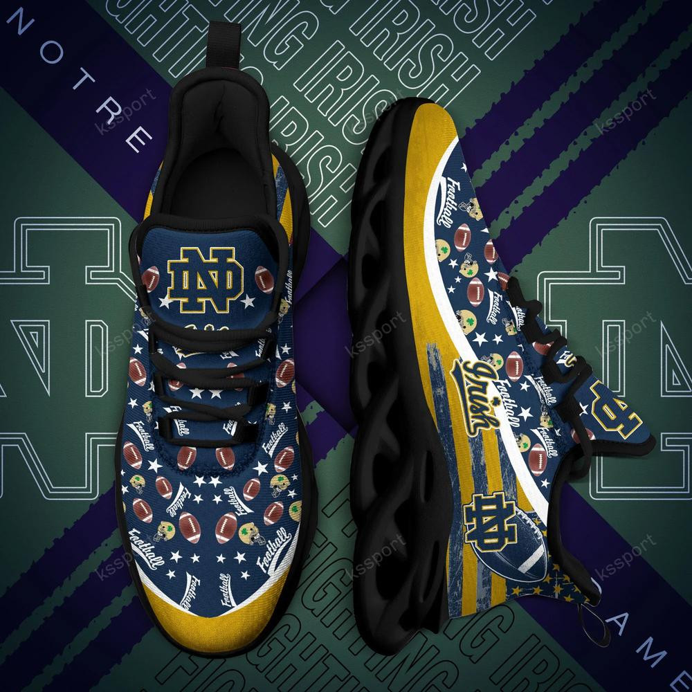 Notre Dame Fighting Irish Max Soul Clunky Sneakers - Famjoys Notre Dame Fighting Irish Max Soul Clunky Sneakers - Famjoys
