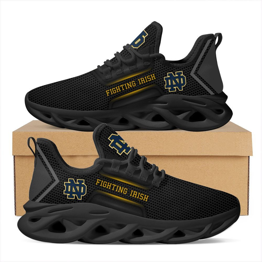Notre Dame Fighting Irish Max Soul Sneakers Shoes - Famjoys Notre Dame Fighting Irish Max Soul Sneakers Shoes - Famjoys