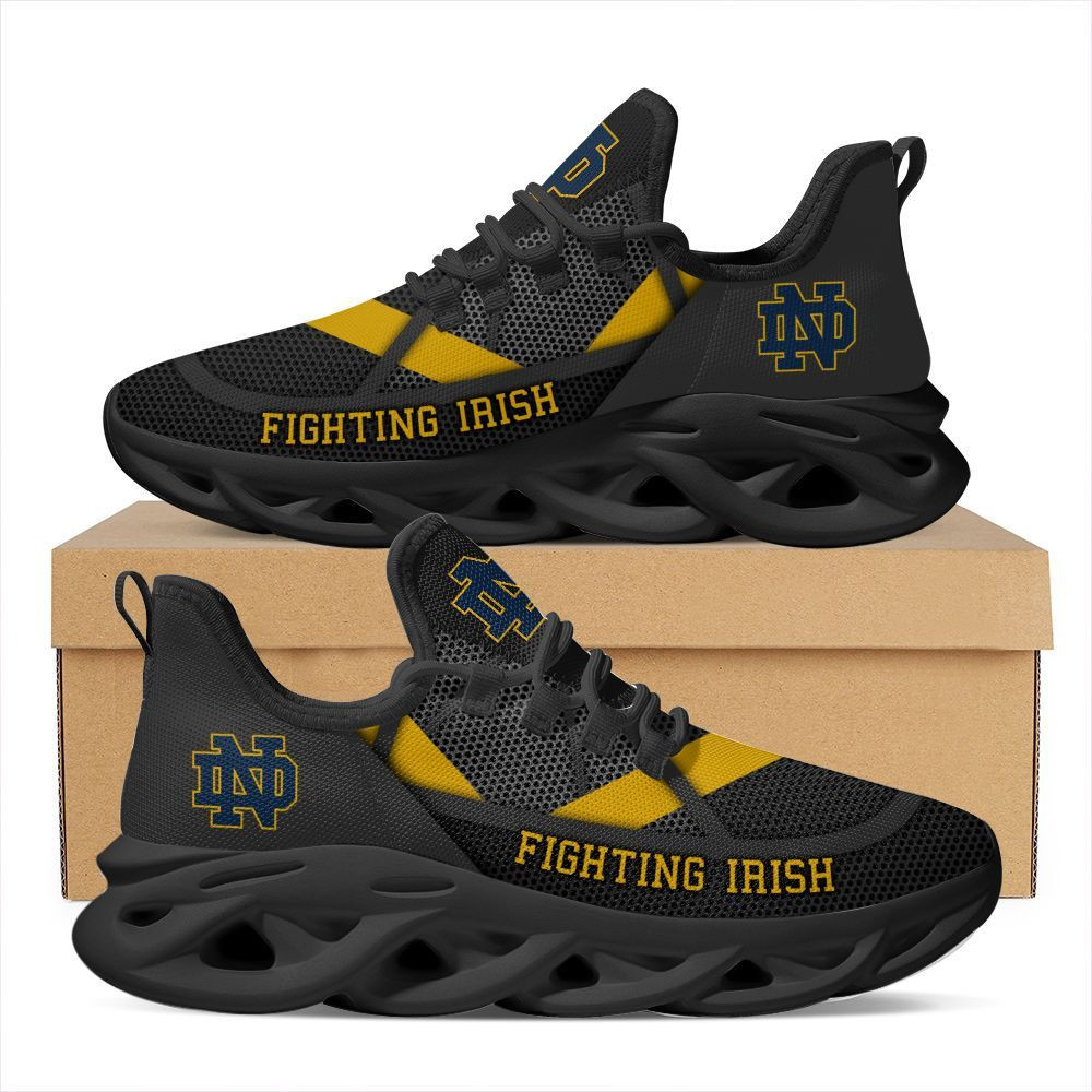Notre Dame Fighting Irish Max Soul Sneakers Shoes - Famjoys Notre Dame Fighting Irish Max Soul Sneakers Shoes - Famjoys
