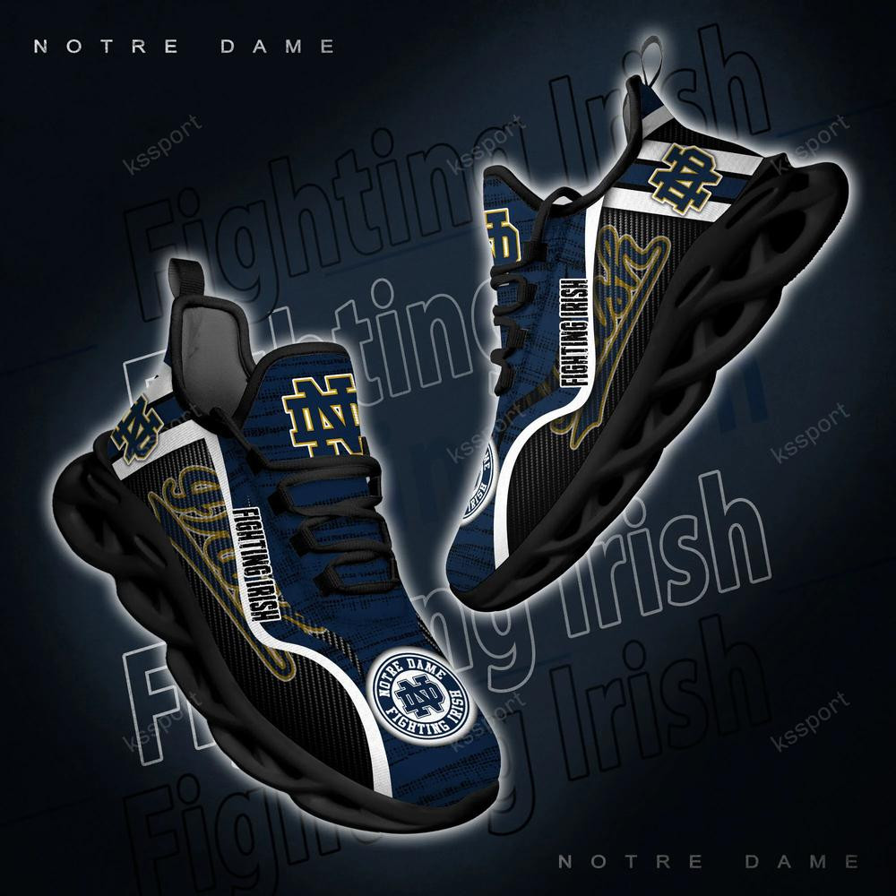 Notre Dame Fighting Irish Personalized Max Soul Shoes 2022 - Famjoys Notre Dame Fighting Irish Personalized Max Soul Shoes 2022 - Famjoys
