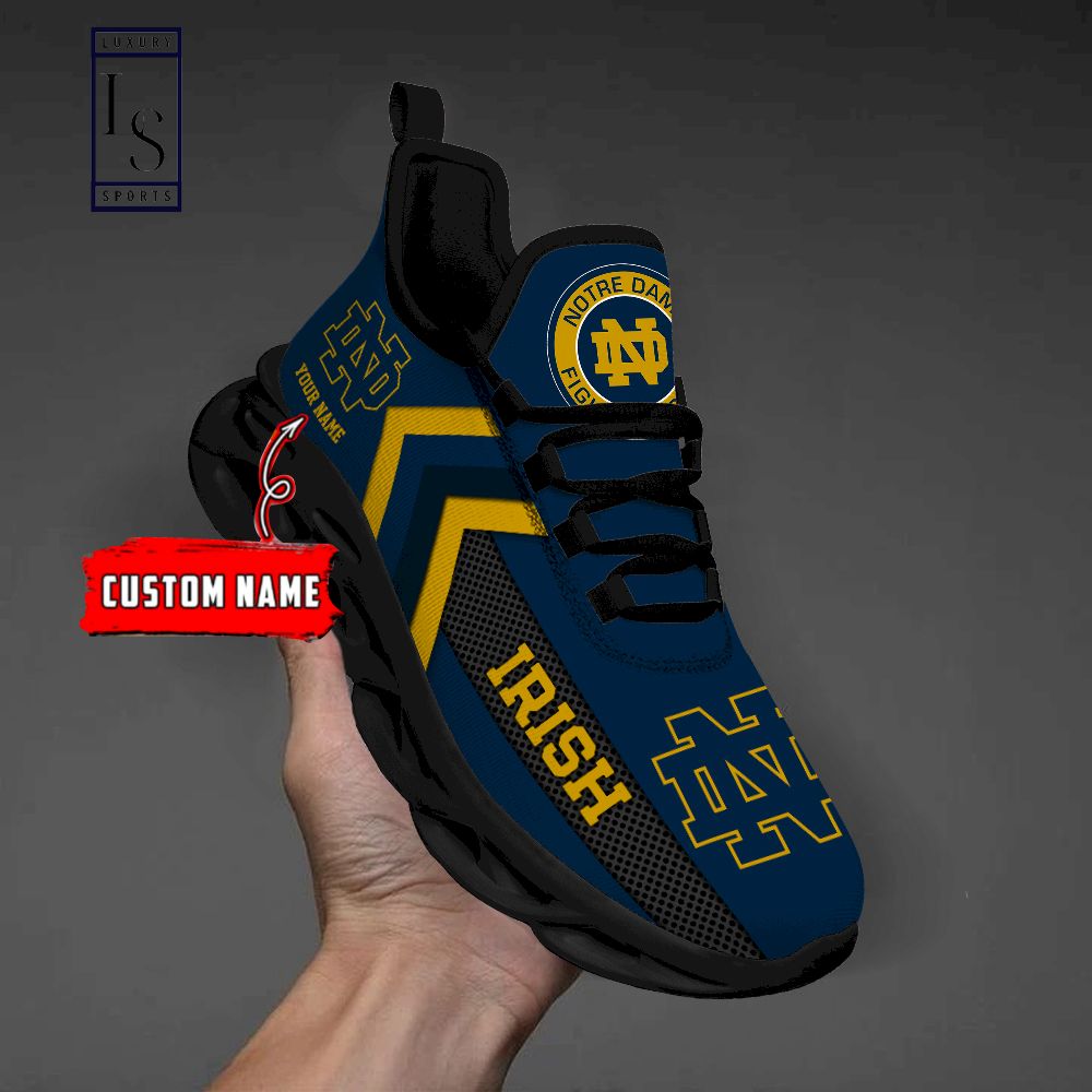 Notre Dame Fighting Irish Personalized Max Soul Shoes - Famjoys Notre Dame Fighting Irish Personalized Max Soul Shoes - Famjoys